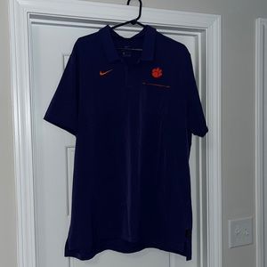 Nike dry fit Clemson polo.